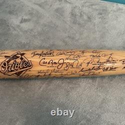 VTG 1995 Baltimore 35 Carved Baseball Bat Heavy Hitter (Cal Ripken Jr) MLB #247