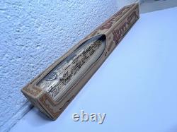 VTG 1998 Cleveland Indians Heavy Hitter #1-575 Carved Baseball Bat- With 96' Box