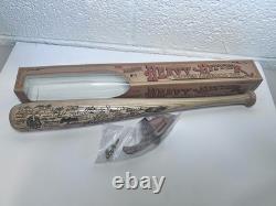 VTG 1998 Cleveland Indians Heavy Hitter #1-575 Carved Baseball Bat- With 96' Box