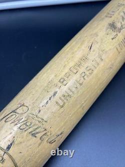 VTG 34 H&B Louisville Slugger 125 TED WILLIAMS BROWN UNIVERSITY Baseball Bat