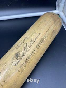 VTG 34 H&B Louisville Slugger 125 TED WILLIAMS BROWN UNIVERSITY Baseball Bat