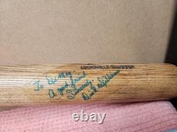 VTG 70s Dick Williams AUTOGRAPHED BAT Joe Lahoud Game Issued Bat DiMag ESTATE