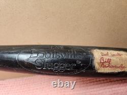 VTG Bill Nahorodny AUTOGRAPHED Game BAT Louisville Slugger C243 DiMag ESTATE