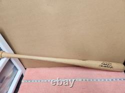 VTG Claudell Washington AUTOGRAPHED GAME USED BAT Angels DiMag ESTATE