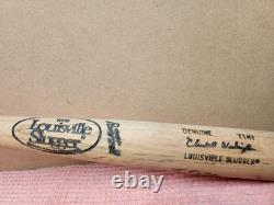 VTG Claudell Washington AUTOGRAPHED GAME USED BAT Angels DiMag ESTATE