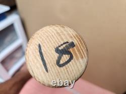 VTG Claudell Washington AUTOGRAPHED GAME USED BAT Angels DiMag ESTATE