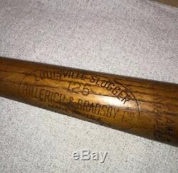 VTG ED MATHEWS 34 Rookie Louisville Slugger Baseball Bat, Hillerich & Bradsby