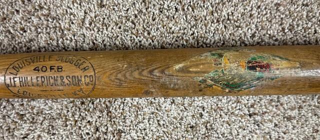 Vtg Early 1900s Louisville Slugger 40 Fb Frank Baker Decal Baseball Bat 34