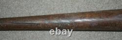 VTG HILLERICH & BRADSBY Wood Baseball Bat No. 14 33.75 USA Louisville KY