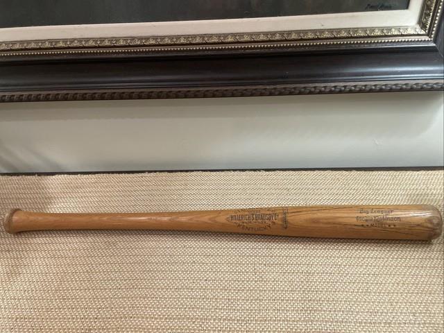 Vtg Jackie Robinson Louisville Kentucky Hillerich & Bradsby Big Leaguer Bat Usa