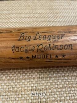 VTG Jackie Robinson Louisville Kentucky Hillerich & Bradsby Big Leaguer Bat USA