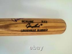 VTG Johnny Bench Signed Louisville Slugger 125 Bat R43 HOF 1989 Blue Ink Cate VTG Johnny Bench Signed Louisville Slugger 125 Bat R43 HOF 1989 Blue Ink Cate