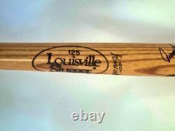 VTG Johnny Bench Signed Louisville Slugger 125 Bat R43 HOF 1989 Blue Ink Cate VTG Johnny Bench Signed Louisville Slugger 125 Bat R43 HOF 1989 Blue Ink Cate