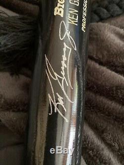 VTG Ken Griffey Jr HOF Autographed Rawlings Black Baseball Bat WITH COA
