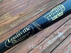 VTG Louisville Slugger 2004 World Series RED SOX Black Baseball Bat Rare Wood