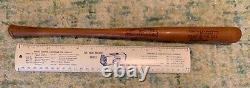 VTG MLB Falstaff Louisville Slugger 125 Bat Dizzy Dean Fan Souvenir