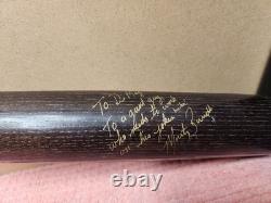 VTG Marty Barrett AUTOGRAPHED Game BAT Louisville Slugger C235 DiMag ESTATE