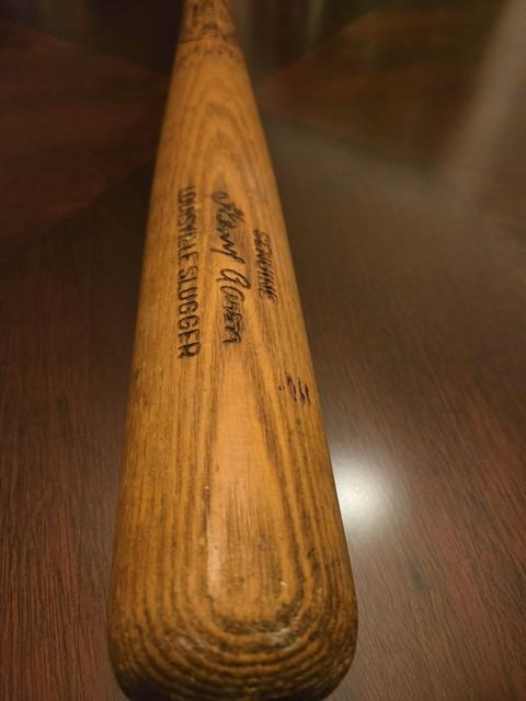 Vtg Original Louisville Slugger 125 Model Henry Aaron Baseball Bat