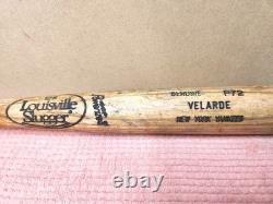 VTG Randy Velarde GAME USED BAT Louisville Slugger P72 Yankees DiMag ESTATE VTG Randy Velarde GAME USED BAT Louisville Slugger P72 Yankees DiMag ESTATE