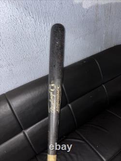 VTG Rawlings Adirondack 302 Black Pro Ring Mini Baseball Bat 17 Long Made USA VTG Rawlings Adirondack 302 Black Pro Ring Mini Baseball Bat 17 Long Made USA