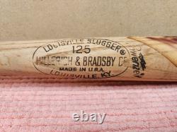 VTG Rob Picciolo AUTOGRAPHED Bat Louisville Slugger DiMag ESTATE COLLECTION