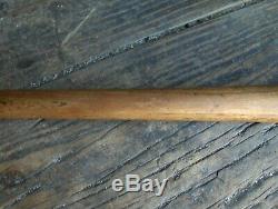 VTG SPALDING BASEBALL BAT-NY GIANTS FRANKIE FRISCH RARE 1920's AUTOGRAPH MODEL