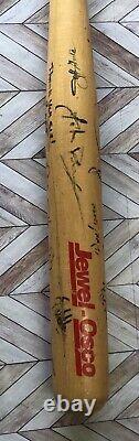 VTG Schaumburg Flyers(Jewel Osco) Fanfare Signed Baseball Bat. Multiple Signiture