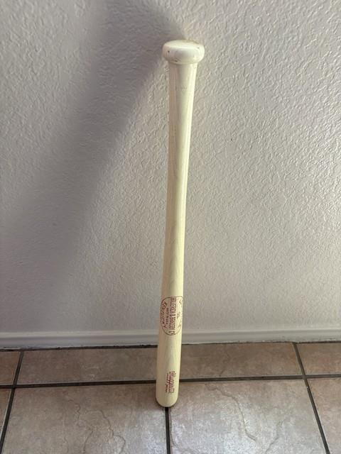 Vtg Sluggerette Baseball Bat Hillerich & Bradsby Wood Girls Little League Rare