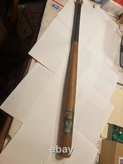 Very Old 34 Ty Cobb Hof Georgia Peach Decal L. S. Baseball Bat, Rare, USA