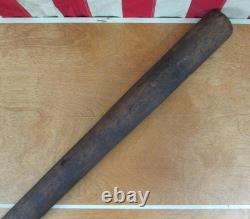 Vintage 1880s Antique Wood Baseball Bat Round Grip Knob Huge! 38 Very Rare Vintage 1880s Antique Wood Baseball Bat Round Grip Knob Huge! 38 Very Rare