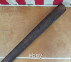 Vintage 1880s Antique Wood Baseball Bat Round Grip Knob Huge! 38 Very Rare Vintage 1880s Antique Wood Baseball Bat Round Grip Knob Huge! 38 Very Rare