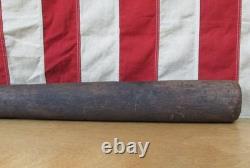 Vintage 1880s Antique Wood Baseball Bat Round Grip Knob Huge! 38 Very Rare Vintage 1880s Antique Wood Baseball Bat Round Grip Knob Huge! 38 Very Rare