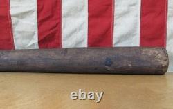 Vintage 1880s Antique Wood Baseball Bat Round Grip Knob Huge! 38 Very Rare Vintage 1880s Antique Wood Baseball Bat Round Grip Knob Huge! 38 Very Rare
