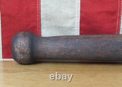 Vintage 1880s Antique Wood Baseball Bat Round Grip Knob Huge! 38 Very Rare Vintage 1880s Antique Wood Baseball Bat Round Grip Knob Huge! 38 Very Rare
