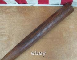 Vintage 1890s Antique Wood Baseball Bat Round Grip Knob Flat Top 32 Rare 1880s Vintage 1890s Antique Wood Baseball Bat Round Grip Knob Flat Top 32 Rare 1880s