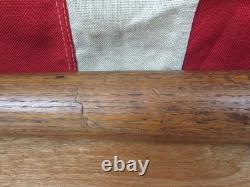 Vintage 1890s Antique Wood Baseball Bat Round Grip Knob Flat Top 32 Rare 1880s Vintage 1890s Antique Wood Baseball Bat Round Grip Knob Flat Top 32 Rare 1880s