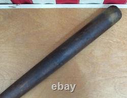 Vintage 1890s Daisy Antique Wood Baseball Bat Gold Ends 28 Victorian era Rare