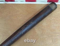 Vintage 1890s Daisy Antique Wood Baseball Bat Gold Ends 28 Victorian era Rare