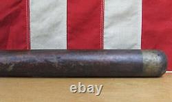 Vintage 1890s Daisy Antique Wood Baseball Bat Gold Ends 28 Victorian era Rare