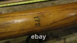 Vintage 1900 Reach Ring Bat Turned Lathe Baseball Bat