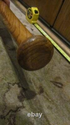 Vintage 1900 Reach Ring Bat Turned Lathe Baseball Bat