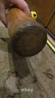 Vintage 1900 Reach Ring Bat Turned Lathe Baseball Bat