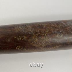 Vintage 1900's Draper Maynard D&M DS66 Wooden Softball Bat, Early Lucky Dog 34