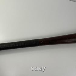 Vintage 1900's Draper Maynard D&M DS66 Wooden Softball Bat, Early Lucky Dog 34
