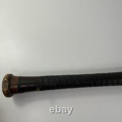 Vintage 1900's Draper Maynard D&M DS66 Wooden Softball Bat, Early Lucky Dog 34