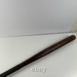 Vintage 1900's Draper Maynard D&M DS66 Wooden Softball Bat, Early Lucky Dog 34