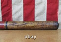 Vintage 1900s Antique Wood Baseball 3 Ring Bat Red/Black Reach 30 Rare 1910s