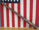 Vintage 1900s Antique Wood Baseball Bat Hand Turned Homemade 35.5 Folk Art