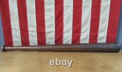 Vintage 1900s Antique Wood Baseball Bat Handcrafted Turned 34 Great Shape 1890s