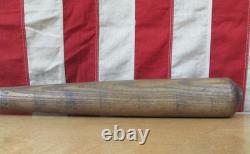Vintage 1900s Antique Wood Baseball Bat Production Pattern Model Hand Turned 35 Vintage 1900s Antique Wood Baseball Bat Production Pattern Model Hand Turned 35
